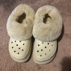Fuzzy Crocs